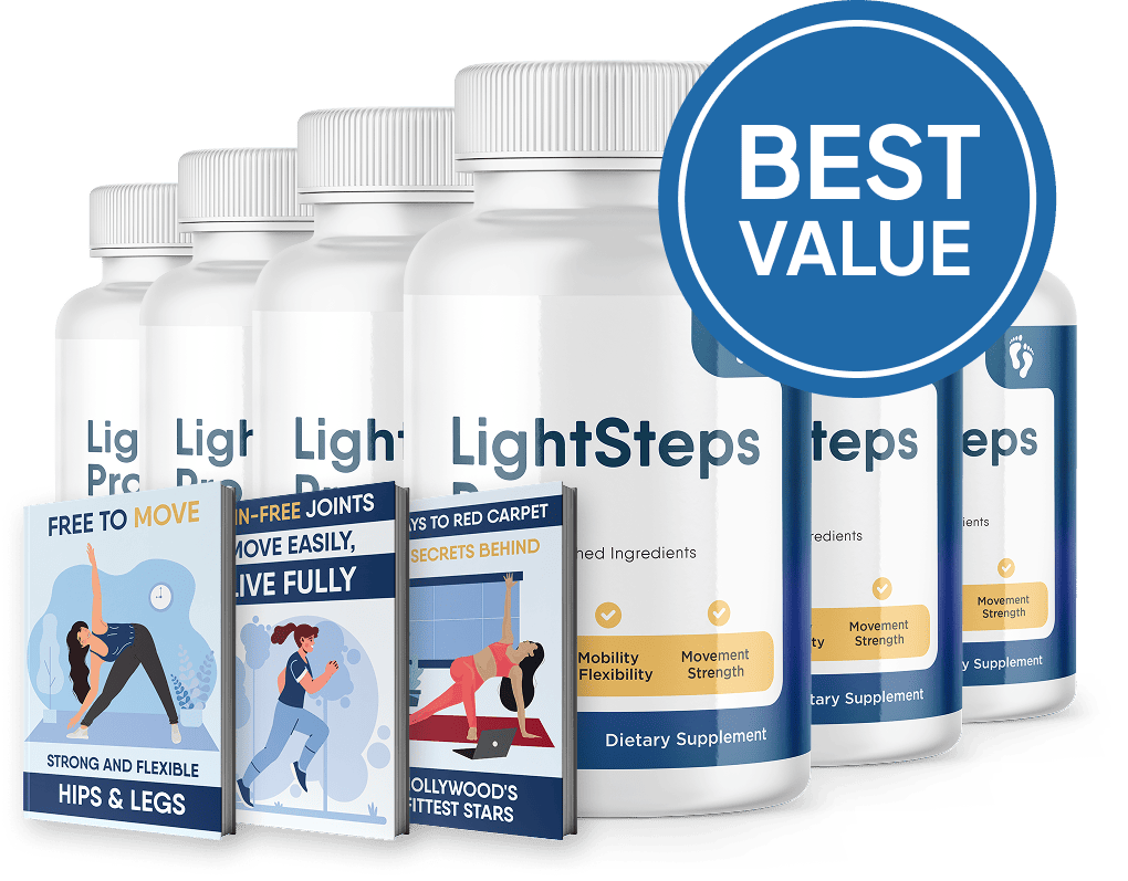 LightSteps Pro 6-bottle package
